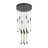 Motif LED Multi Pendant By Kuzco, Size: Small, Finish: Black