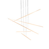 Gold Vega Minor 5-Light Suspension by Kuzco