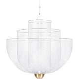 Large Brass Meshmatics Suspension by Moooi