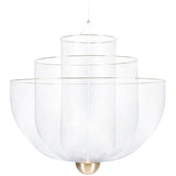 Large Brass Meshmatics Suspension by Moooi