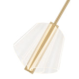 Mulberry Straight Pendant By Kuzco, Finish: Gold