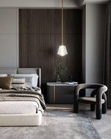 Mulberry Straight Pendant By Kuzco, Finish: Gold