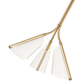 Mulberry Pendant By Kuzco, Finish: Gold, Size: Large