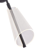 Mulberry Double Wall Sconce By Kuzco, Finish: Black