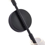 Mulberry Double Wall Sconce By Kuzco, Finish: Black