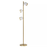 White Dome Floor Lamp by Marchetti