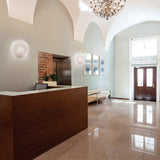 Matassa Wall Sconce By Egoluce- White Light At Reception