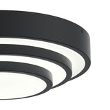 Dombard Ceiling Light - Matte Black Detailed