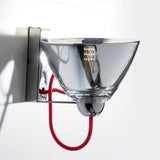 Mirror Wall Sconce by Mazzega