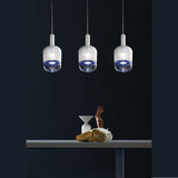 Miss Mondo Pendant Light By Di Glass, Finish:Blue