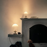 Mist LED Table Lamp By Seed, Size: Small / Medium, Finish: Champagne Gold