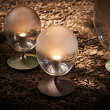 Mist LED Table Lamp By Seed, Size: Small / Large, Finish: Champagne Gold