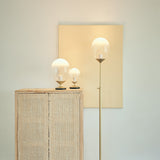 Mist LED Table Lamp By Seed, Size: Small / Large, Finish: Champagne Gold
