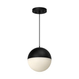 Monae Pendant Light by Kuzco - Medium, Black in white background