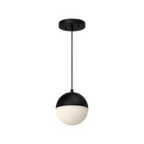Monae Pendant Light by Kuzco - Small, Black in white background