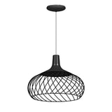 Black Large Mongolfier Pendant by Stilnovo