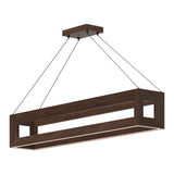 Morina Linear Suspension By Kuzco - Walnut