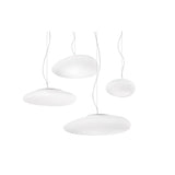 Neochic Pendant by Vistosi, Size: Small, Medium, Large, X-Large, Light Option: E26, LED, Color Temperature: 2700K, 3000K | Casa Di Luce Lighting