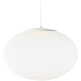 White NR2 Medium Suspension by Moooi
