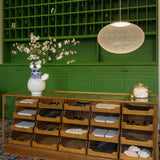 White NR2 Medium Suspension by Moooi