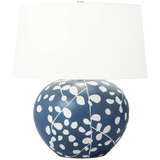 Nan Table Lamp By Hable-Matte Navy Blue