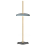Nivel Floor Lamp By Pablo, Finish: Oak, Color: Slate