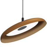 Nivel Pendant Light By Pablo, Finish: Black, Color: Terracotta, Size: MEdium