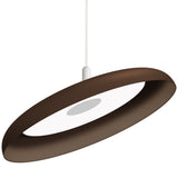 Nivel Pendant Light By Pablo, Finish: White, Color: Espresso, Size: Medium