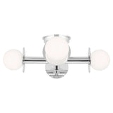 Nodes Semi-Flush Ceiling Light by Kelly Wearstler, Finish: Polished Nickel