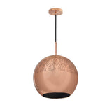Copper Nur Morrocan Moorish Pendant Light