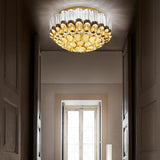 Gold Small Odeon Ceiling Light by Slamp