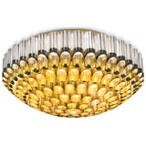 Gold Large Odeon Ceiling Light by Slamp