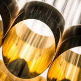 Gold Large Odeon Ceiling Light by Slamp