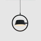 Olo Ring Pendant By Seed, Finish: Black