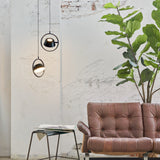 Olo Ring Pendant By Seed, Finish: Black