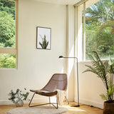 Olo Floor Lamp By Seed, Finish: Matte Black