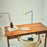 Olo Floor Lamp By Seed, Finish: Champagne Gold