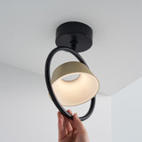 Olo Ring Pendant By Seed, Finish: Champagne Gold