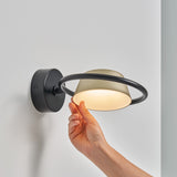 Olo Ring Pendant By Seed, Finish: Champagne Gold