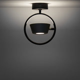 Olo Ring Pendant By Seed, Finish: Black