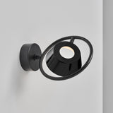 Olo Ring Pendant By Seed, Finish: Black