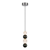 Onyx Pendant Light By Alora - Polished Nickel