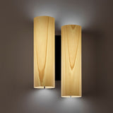 Black Note Duplet LED Wall Sconce by LZF
