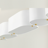 Opal Linear Chandelier - Detailed View