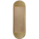 Palais Wall Light By Alora, Finish: Vintage Brass