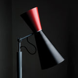 Black-Red Parliament Floor Lamp by Nemo