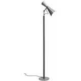 Whitewash-Grey Parliament Floor Lamp by Nemo