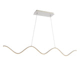 Morae Linear Suspension - Brushed Nickel