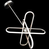 Brushed Nickel Valerius Pendant by W.A.C. Lighting