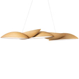 Aged Brass Cydney Linear Suspension by Modern Forms